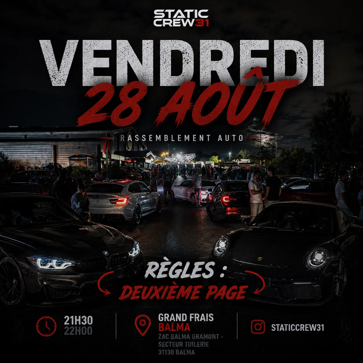 Affiche : Vendredi 28 août