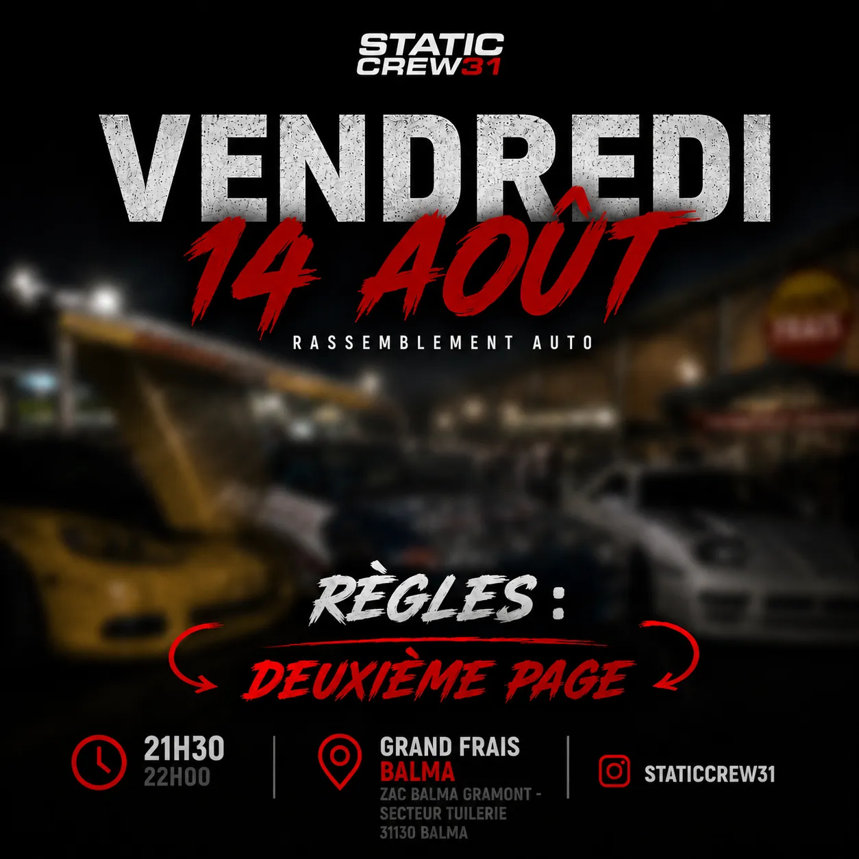 Affiche : Vendredi 14 août