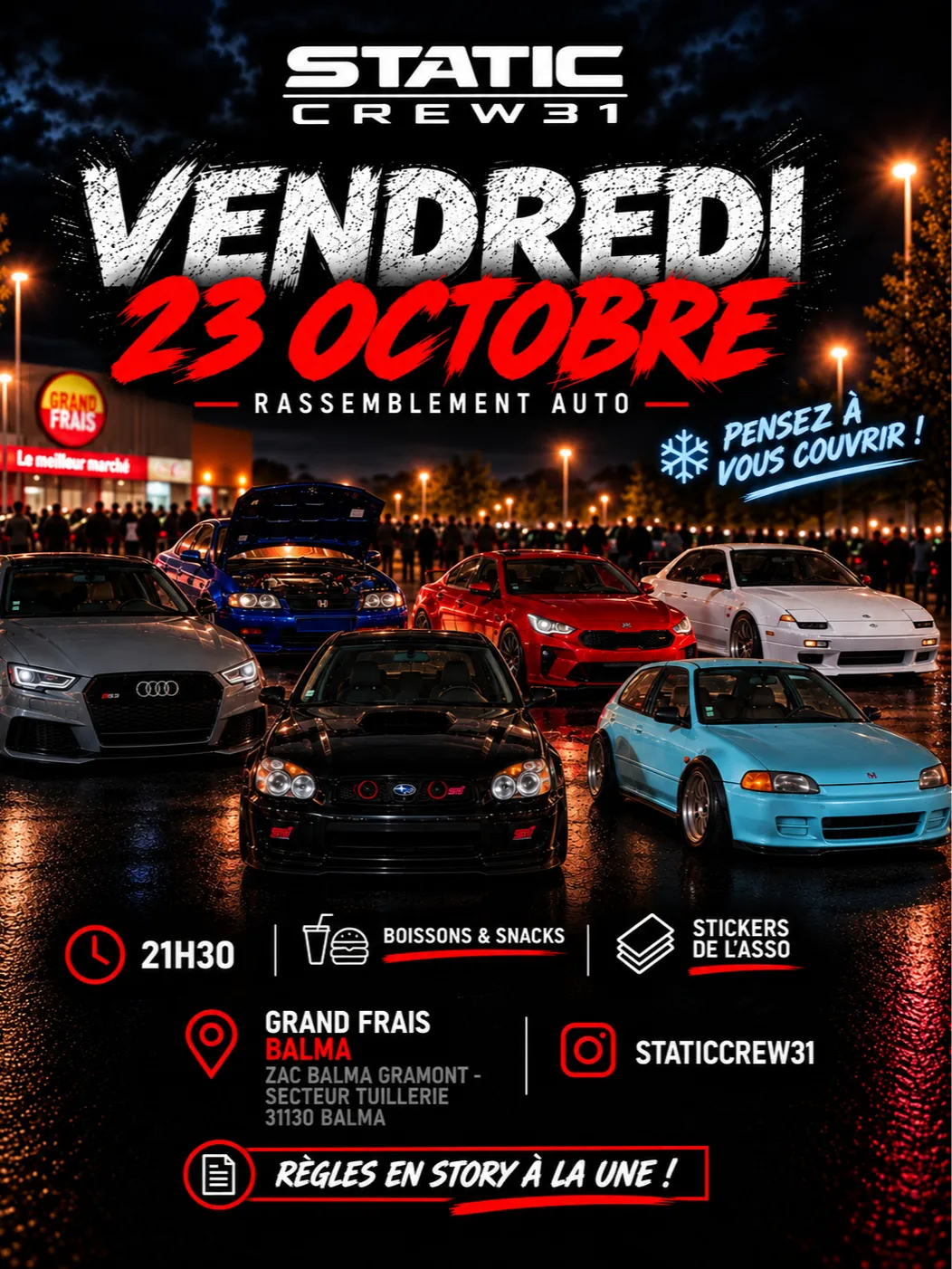 Affiche : Vendredi 23 octobre