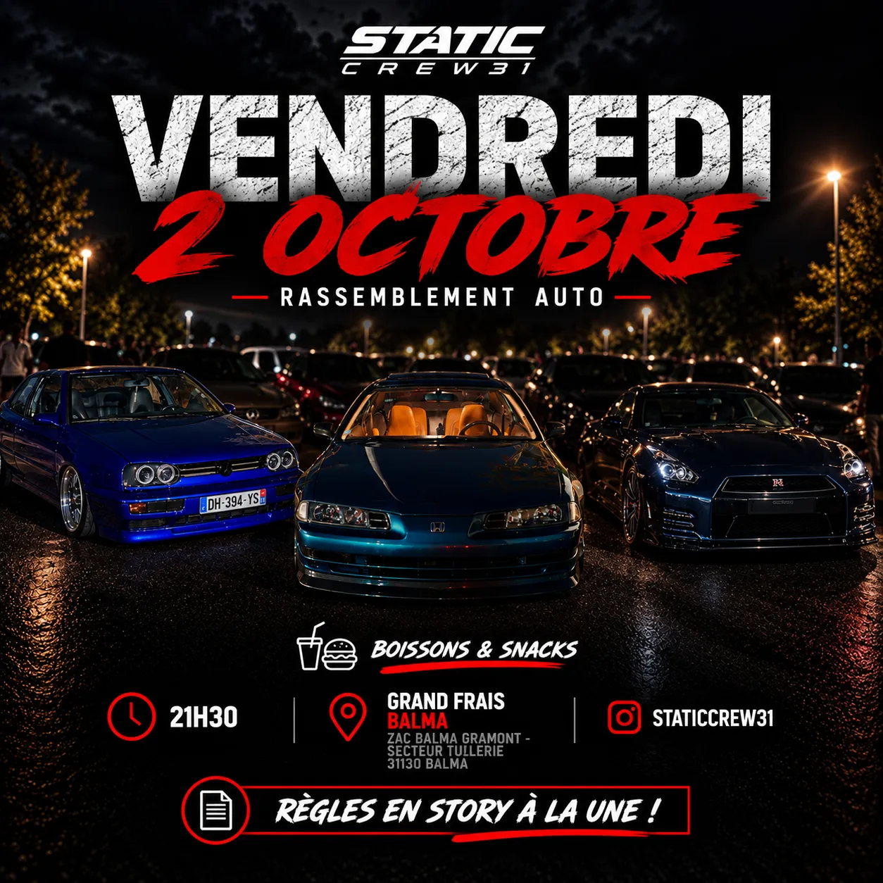 Affiche : Vendredi 2 octobre