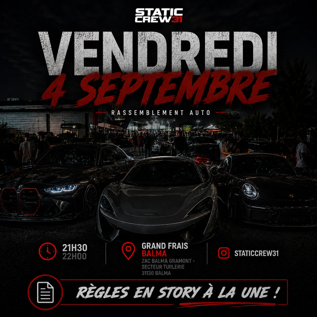 Affiche : Vendredi 4 septembre