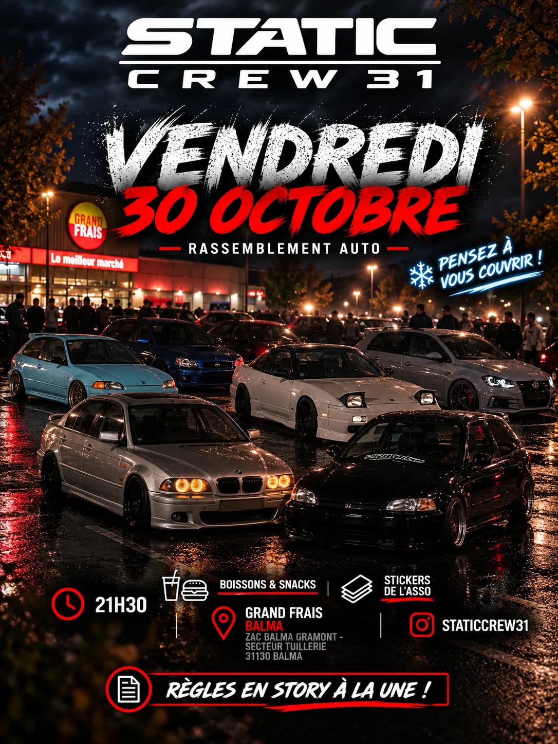 Affiche : Vendredi 30 octobre