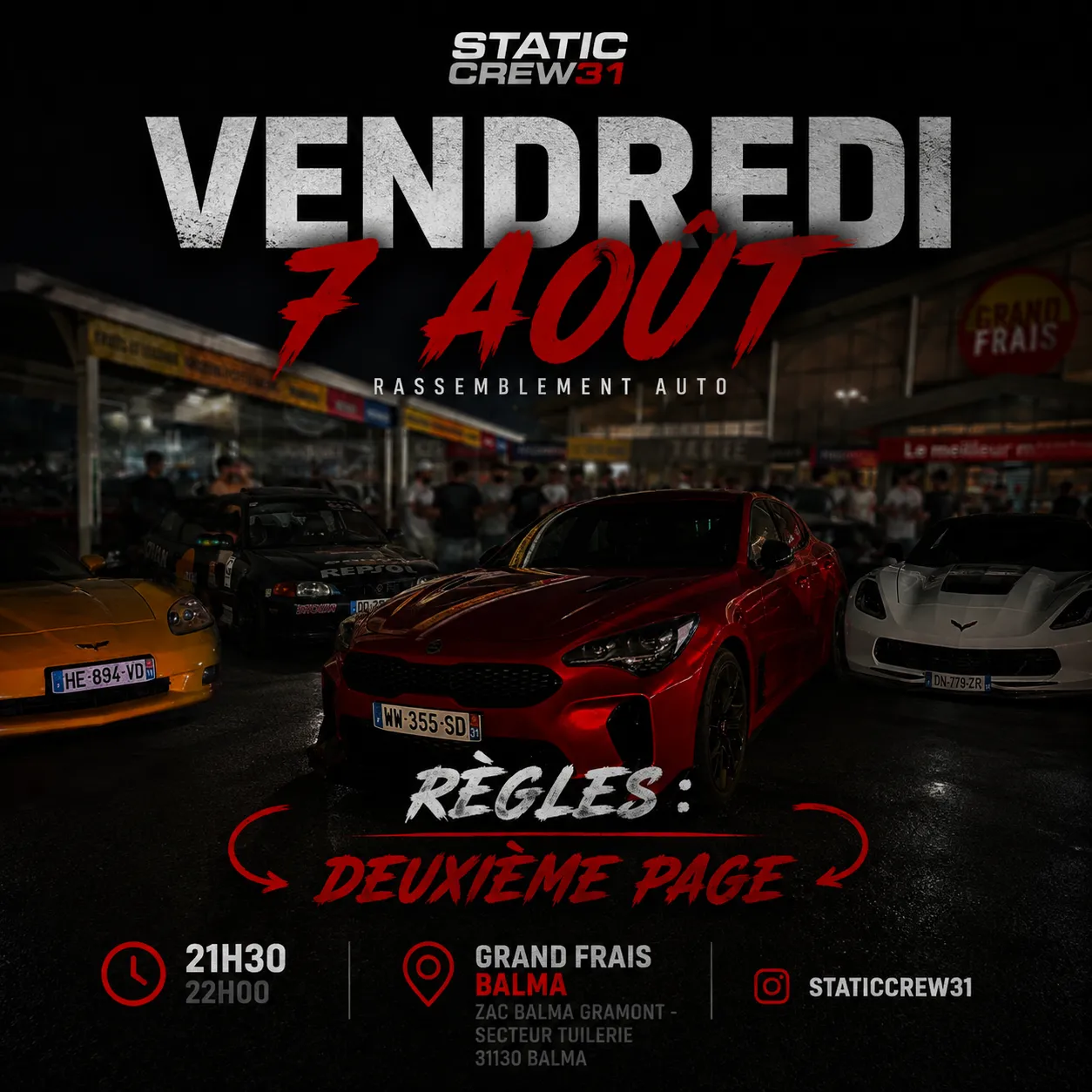 Affiche : Vendredi 7 août